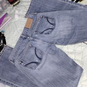 Men's Light Blue Washed Jeans